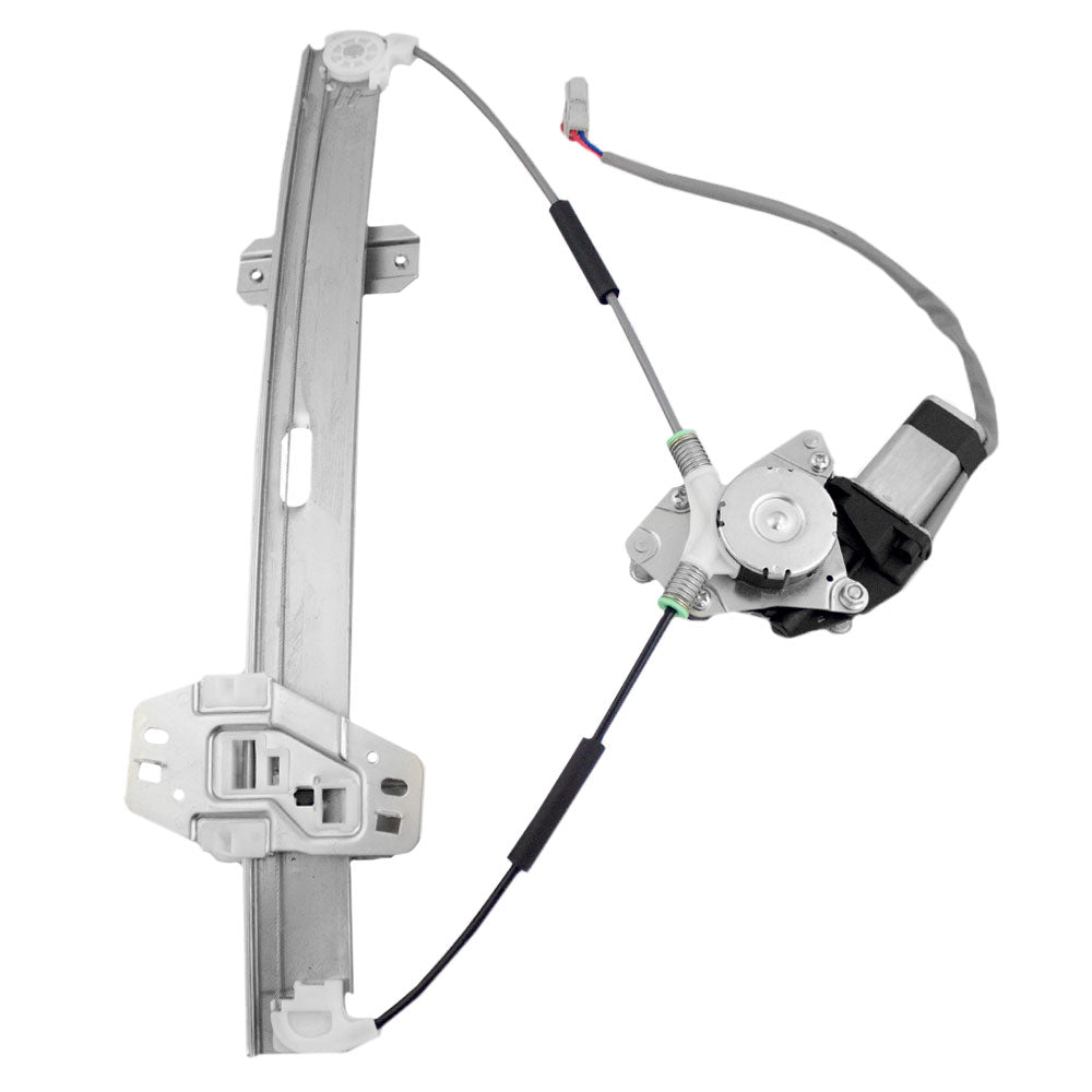 Brock Replacement Passengers Front Power Window Lift Regulator with Motor Assembly 2 Pin Connector Compatible with 96-00 Civic Sedan 72210S04A03