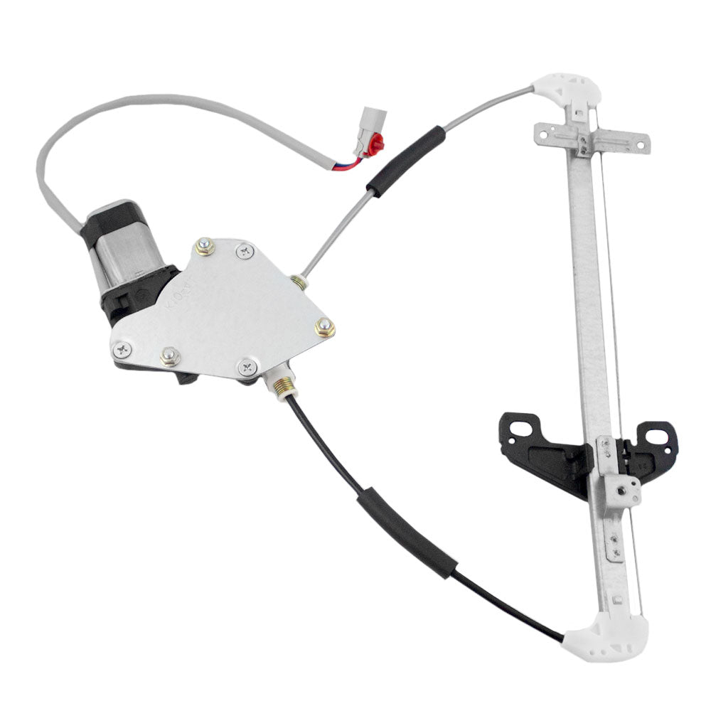 Brock Replacement Passengers Rear Power Window Lift Regulator with Motor Assembly Compatible with 01-05 Civic USA 72710S5DA05