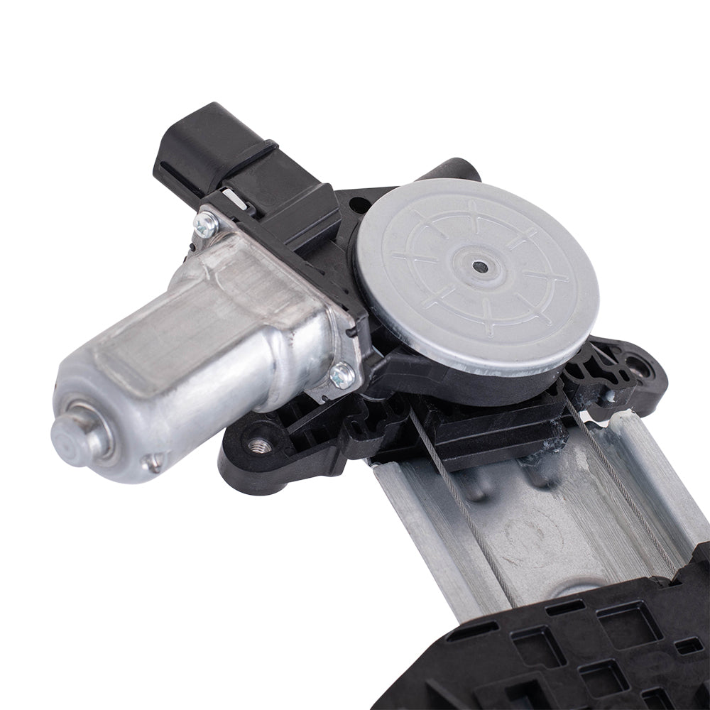 Brock Replacement Driver and Passenger Front Power Window Lift Regulators & Motors Assemblies Compatible with 06-11 Civic 72250-SVA-A02 72210-SVA-A02