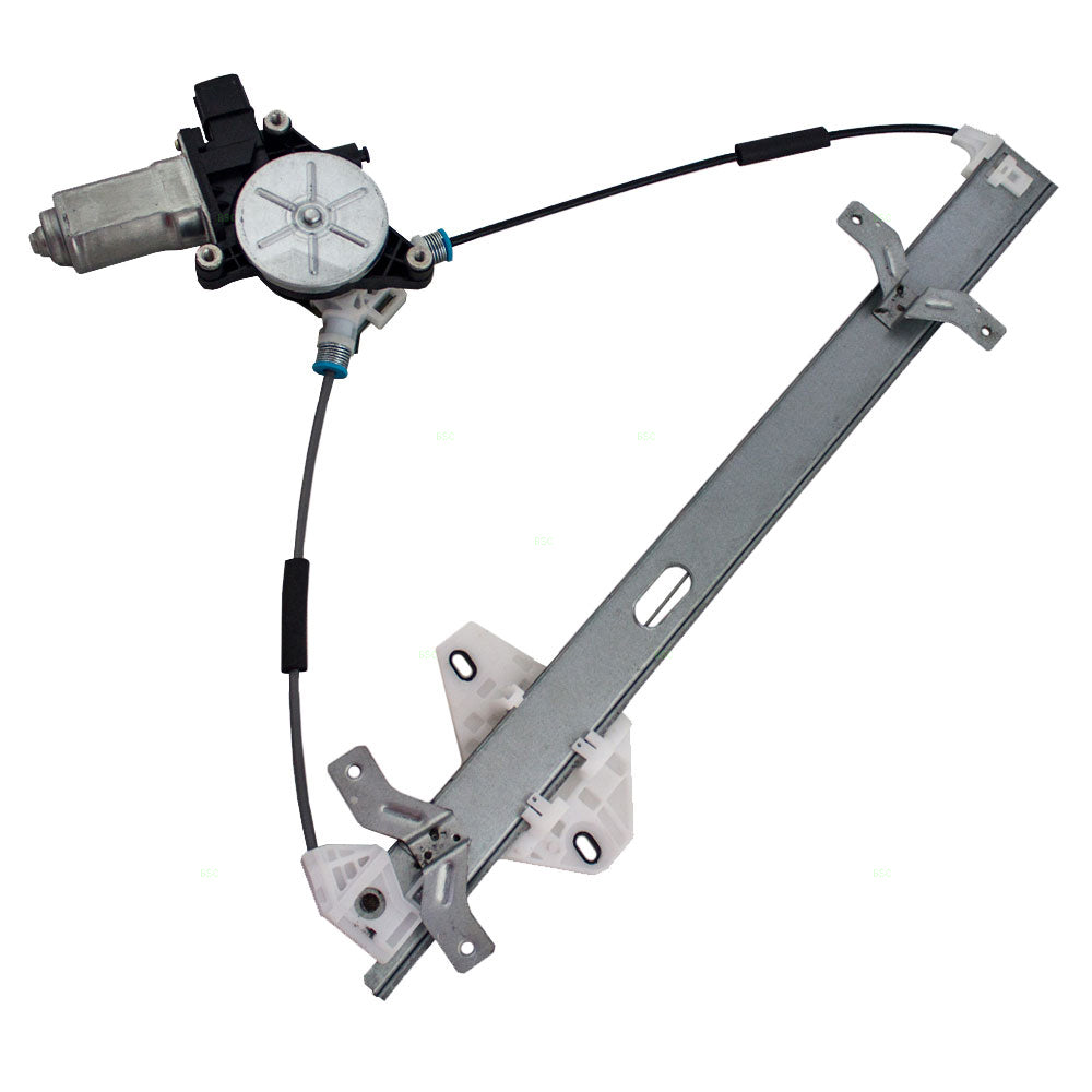Brock Replacement Drivers Front Power Window Lift Regulator with Motor Assembly Compatible with 03-07 Accord 72250SDAA02