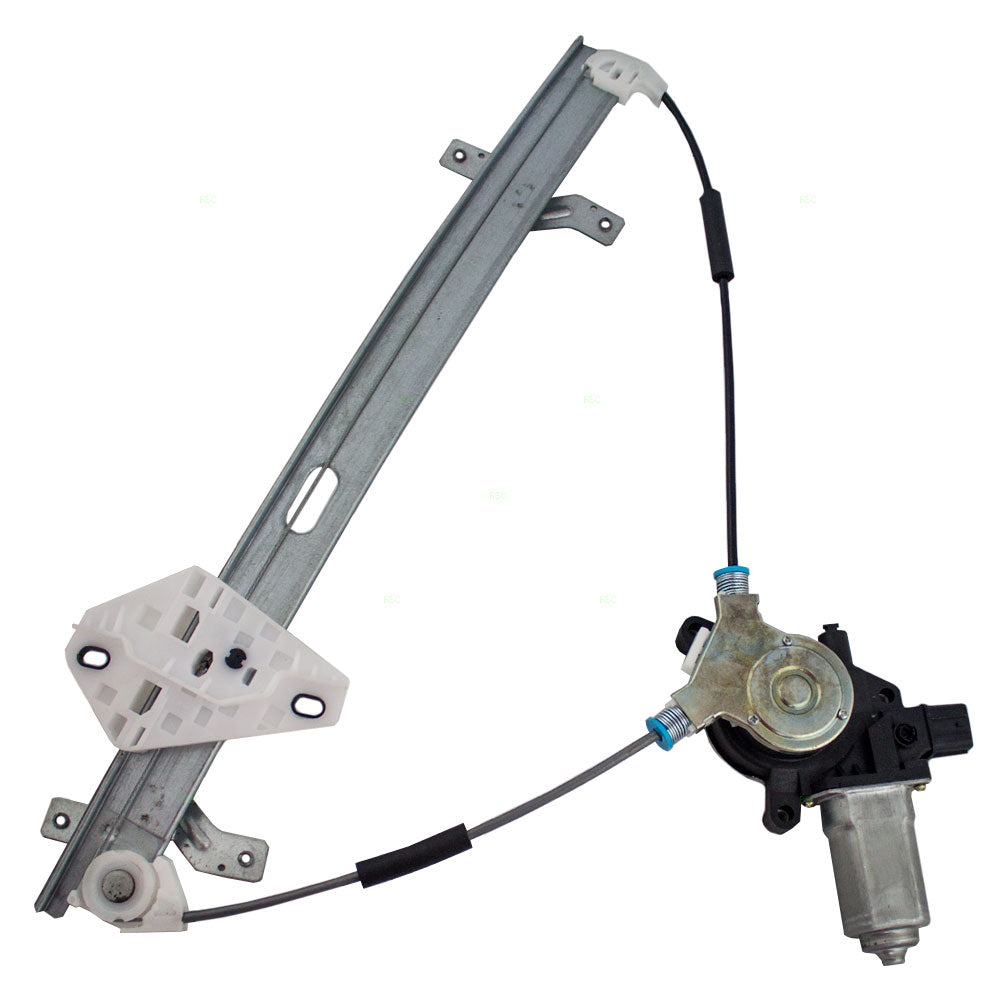 Brock Replacement Drivers Front Power Window Lift Regulator with Motor Assembly Compatible with 03-07 Accord 72250SDAA02