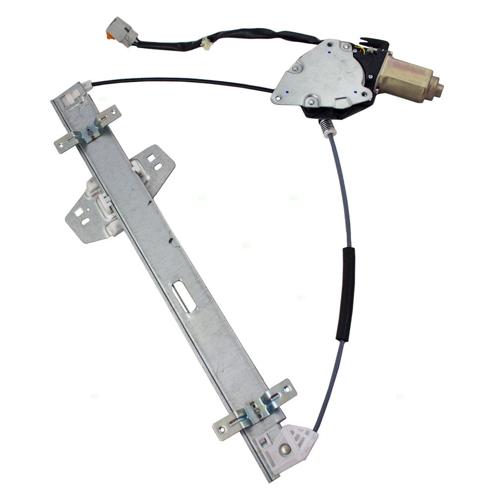Brock Replacement Passengers Front Power Window Lift Regulator with Motor Assembly Compatible with 03-11 Element 72210SCVA01