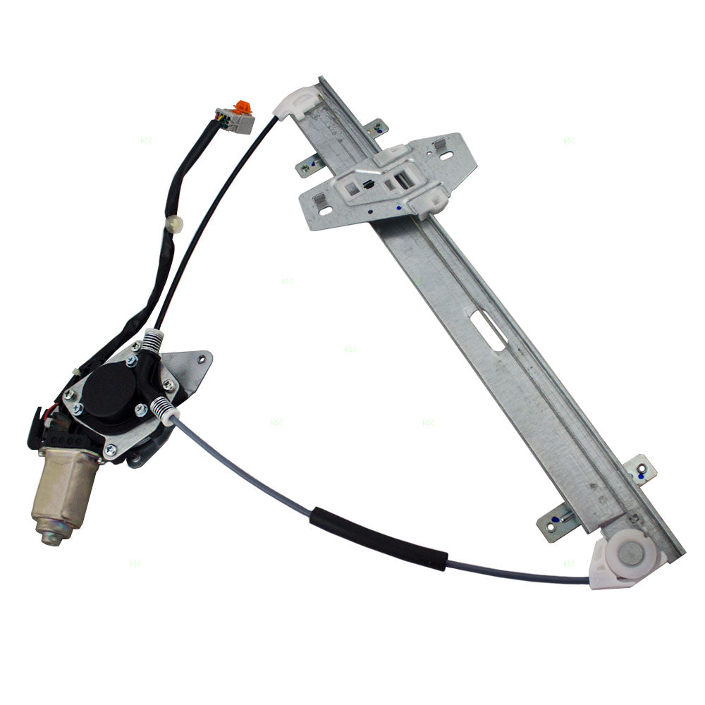 Brock Replacement Passengers Front Power Window Lift Regulator with Motor Assembly Compatible with 03-11 Element 72210SCVA01