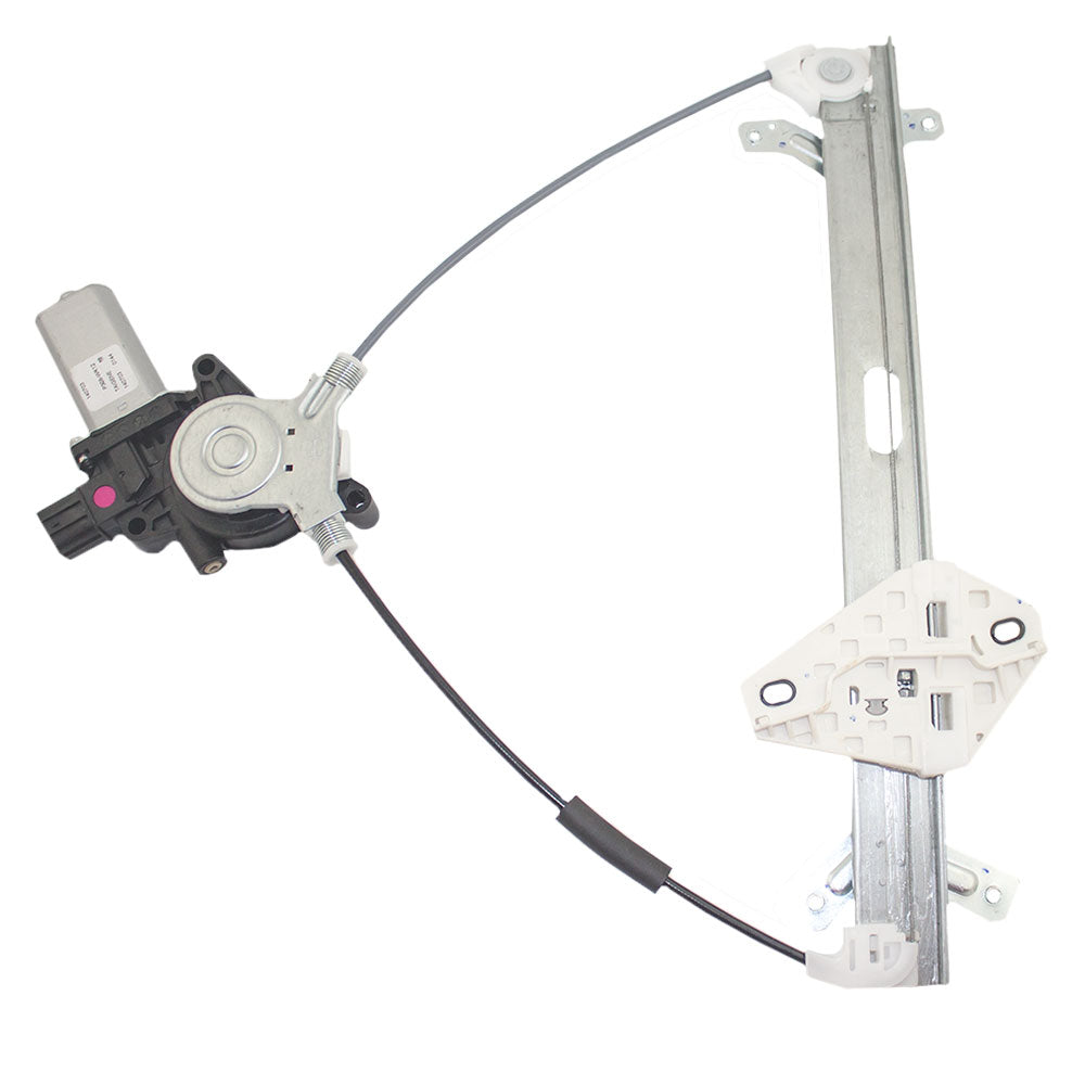 Window Regulator w/ Motor for 2003-2007 Accord Coupe 6 Pins Front 72250SDNA03 Left HO1350117