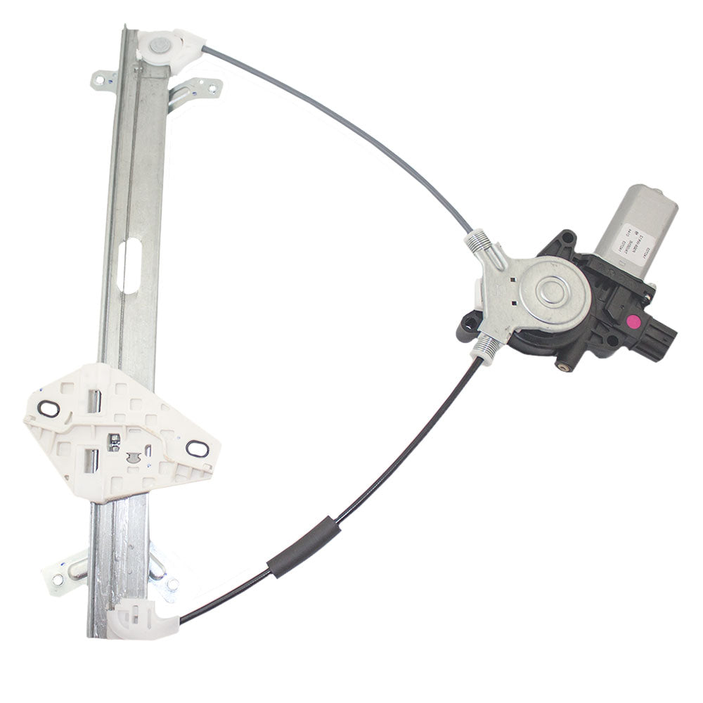 Brock Replacement Passengers Front Power Window Lift Regulator with Motor Assembly Compatible with 03-07 Accord 72210-SDN-A03