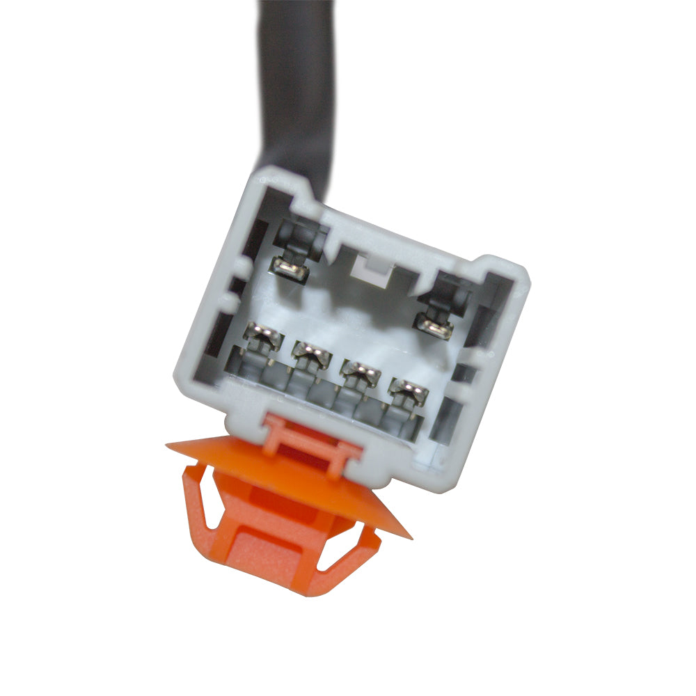 Brock Replacement Pair Set Front Power Window Lift Regulators & Motors with 6 Pin Connector Assemblies Compatible with 03-06 MDX 72250-S3V-A52 72210-S3V-A52