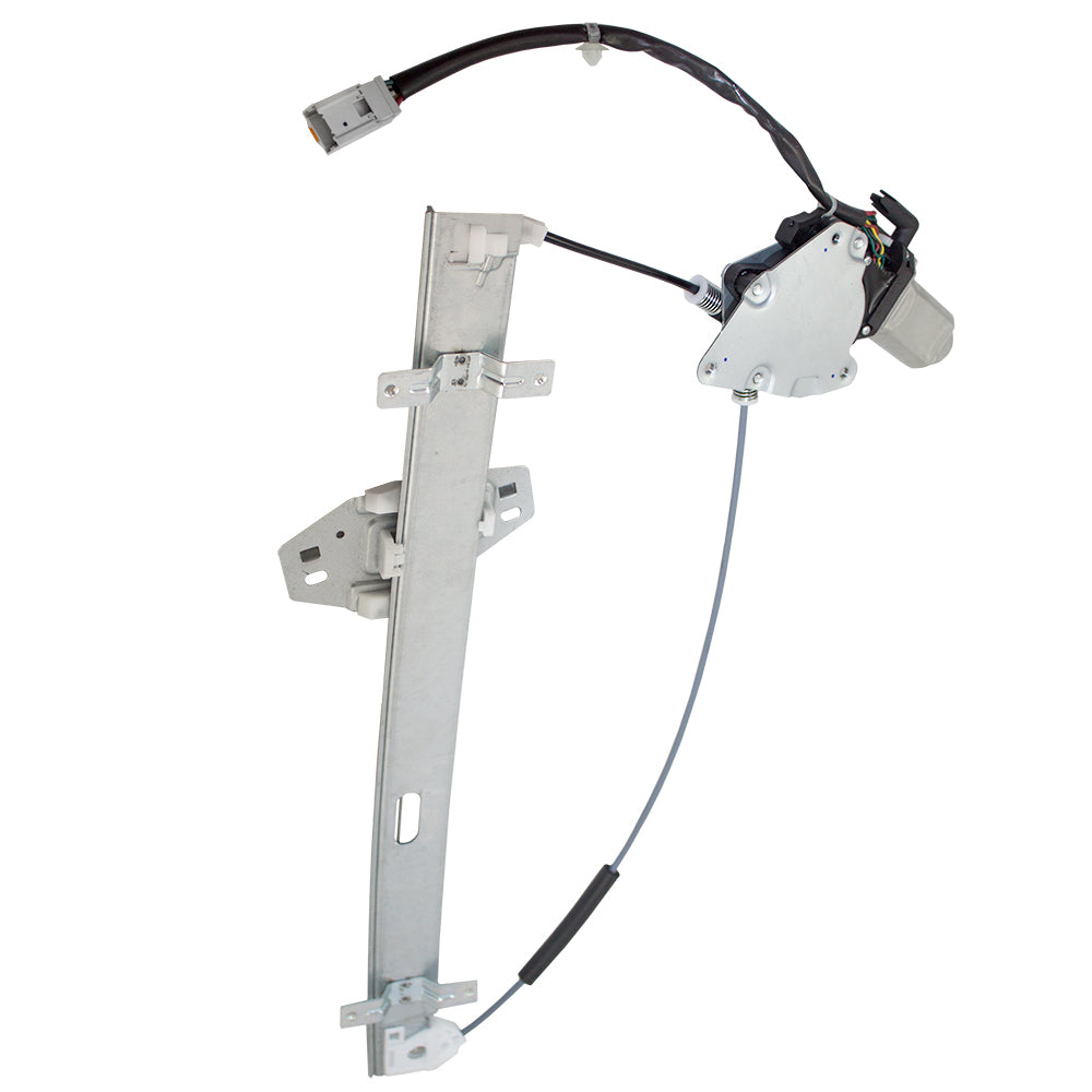 Brock Replacement Passengers Front Power Window Lift Regulator & Motor with 6 Pin Connector Assembly Compatible with 03-06 MDX 72210-S3V-A52