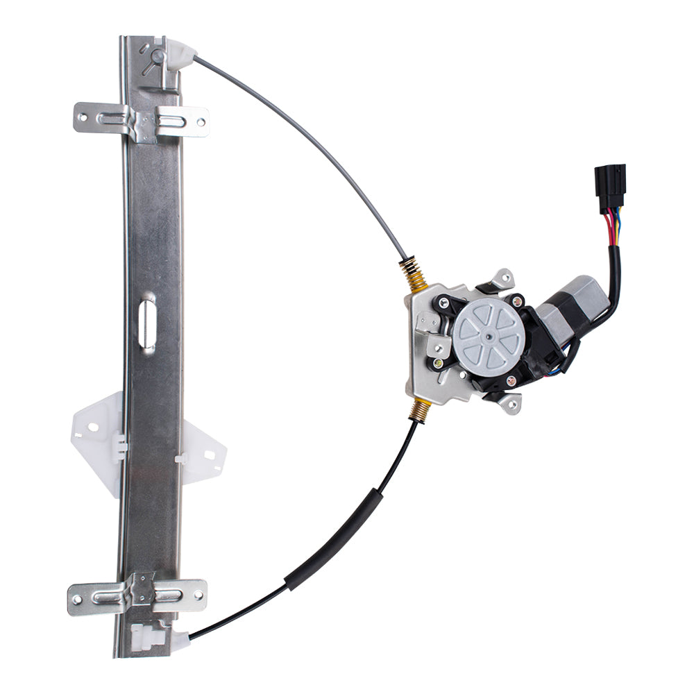 Brock Replacement Drivers Front Power Window Lift Regulator with Motor Assembly Compatible with 04-08 TL 72250-SEP-305