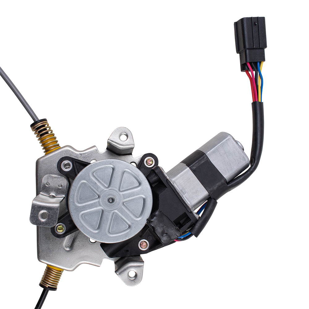 Brock Replacement Drivers Front Power Window Lift Regulator with Motor Assembly Compatible with 04-08 TL 72250-SEP-305