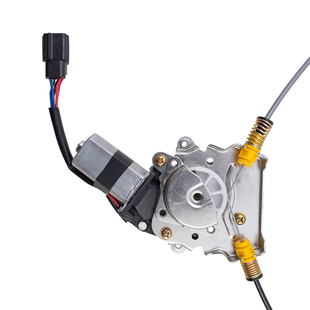Brock Replacement Drivers Front Power Window Lift Regulator with Motor Assembly Compatible with 04-08 TL 72250-SEP-305