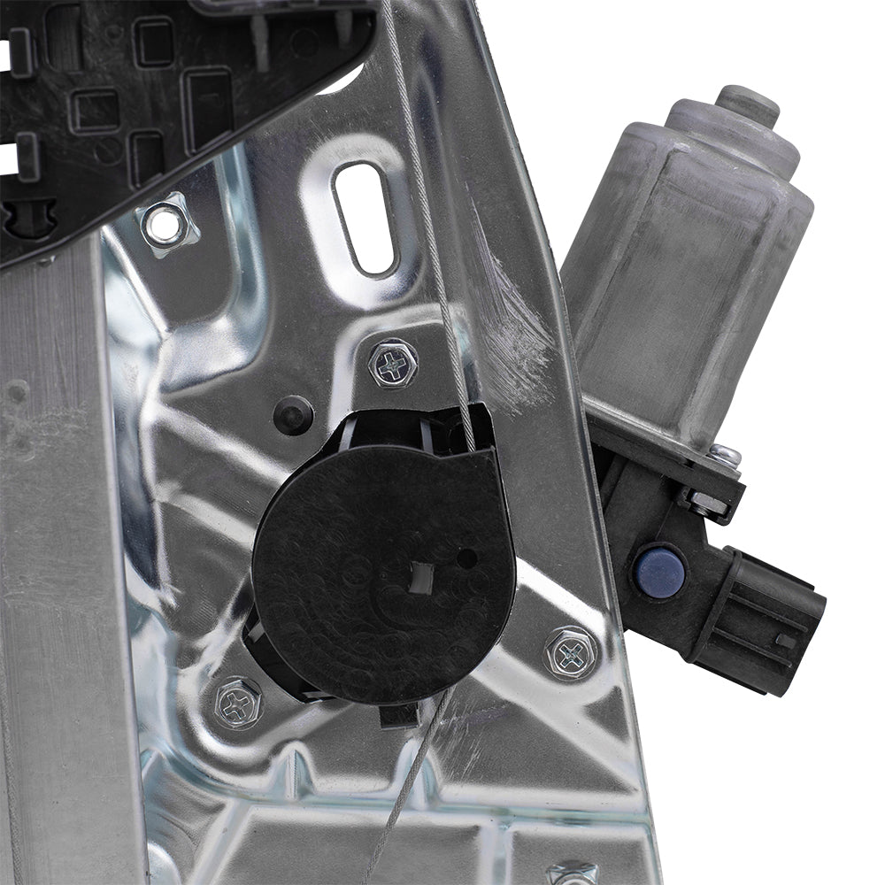 Brock Replacement Drivers Front Power Window Lift Regulator w/ Motor Assembly Compatible with 07-13 MDX 72250-STX-A01