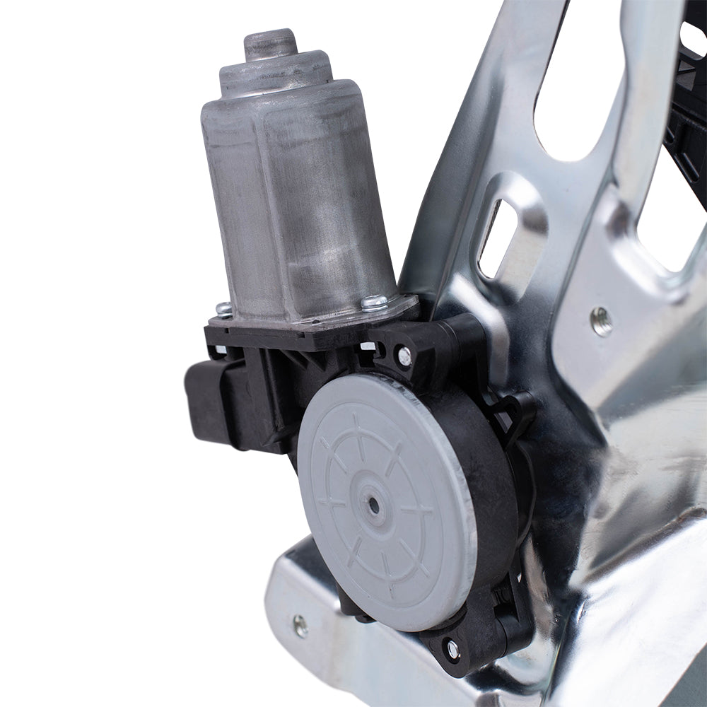 Brock Replacement Drivers Front Power Window Lift Regulator w/ Motor Assembly Compatible with 07-13 MDX 72250-STX-A01