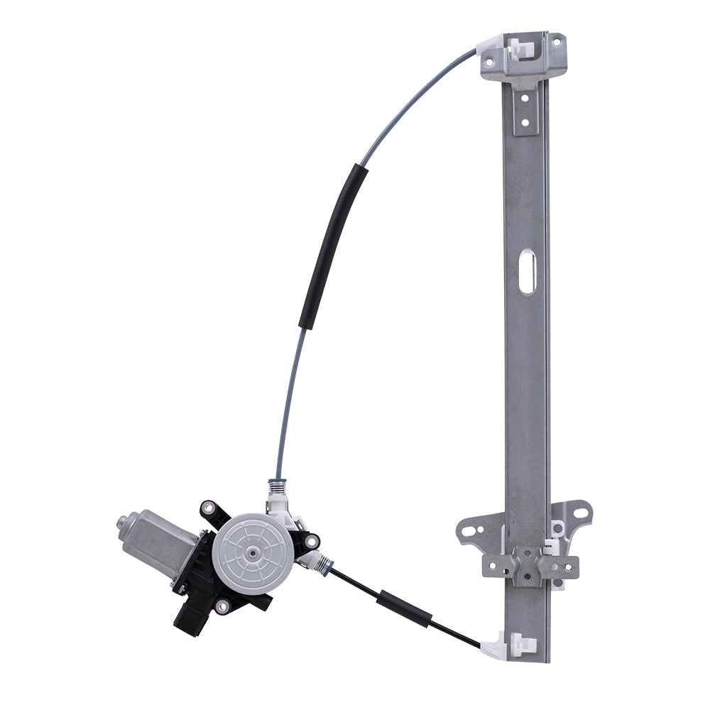 Brock Replacement Pair Set Front Power Window Lift Regulators & Motors Assemblies Compatible with 05-12 RL 72250-SJA-A01 72210-SJA-A01