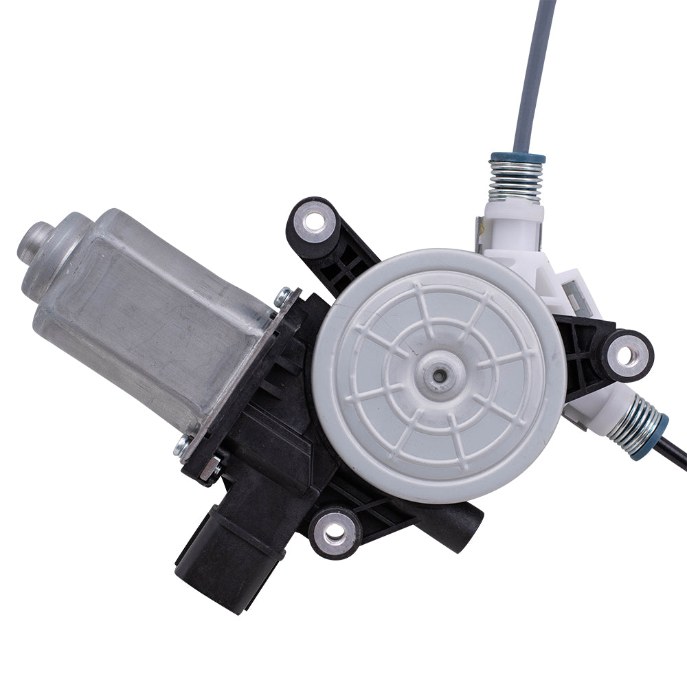 Brock Replacement Pair Set Front Power Window Lift Regulators & Motors Assemblies Compatible with 05-12 RL 72250-SJA-A01 72210-SJA-A01