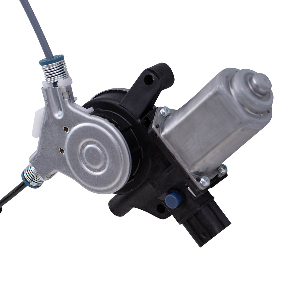 Brock Replacement Pair Set Front Power Window Lift Regulators & Motors Assemblies Compatible with 05-12 RL 72250-SJA-A01 72210-SJA-A01