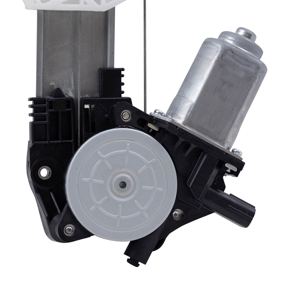 Brock Replacement Pair Front Power Window Regulators wiith Motors Compatible with 13-18 RDX
