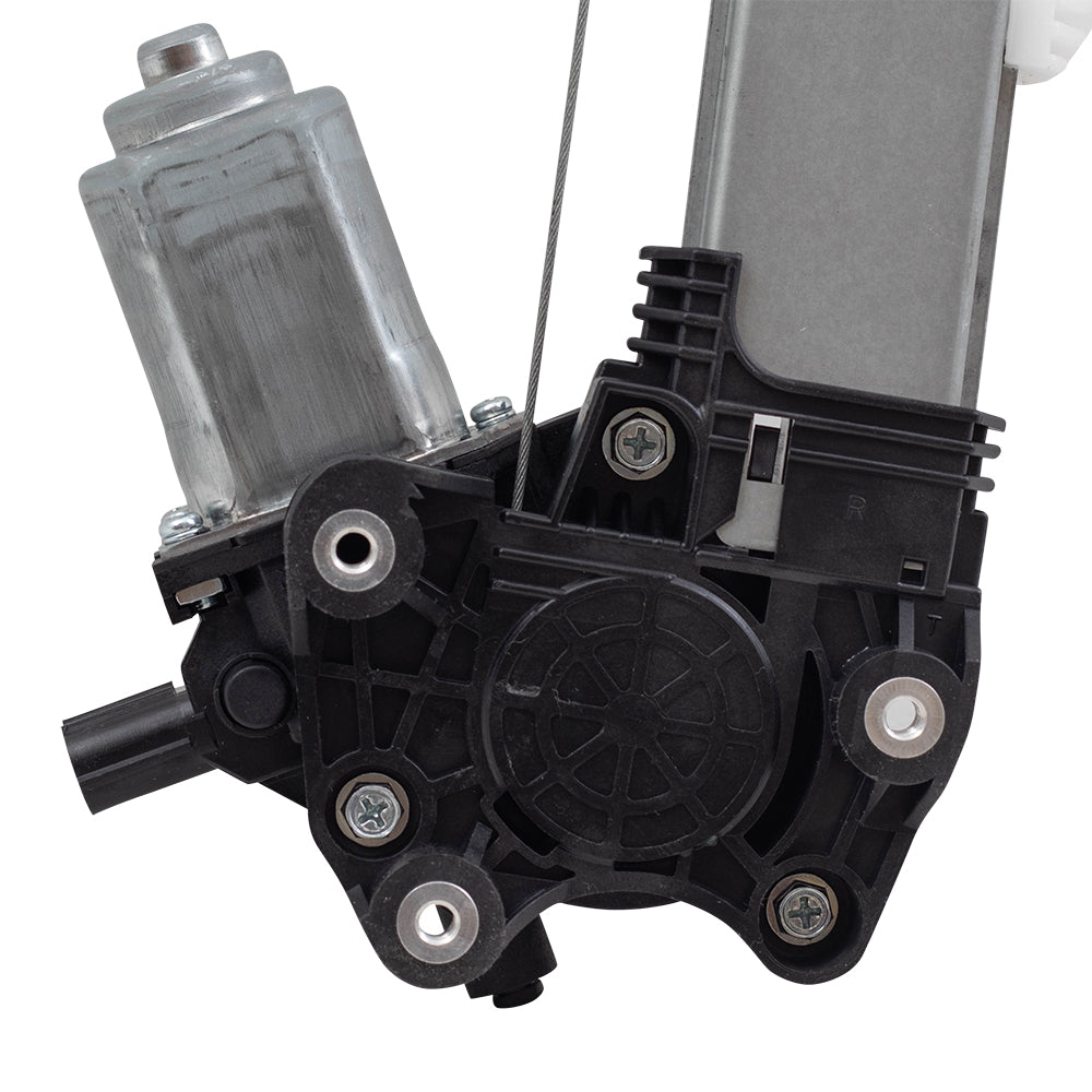 Brock Replacement Pair Front Power Window Regulators wiith Motors Compatible with 13-18 RDX