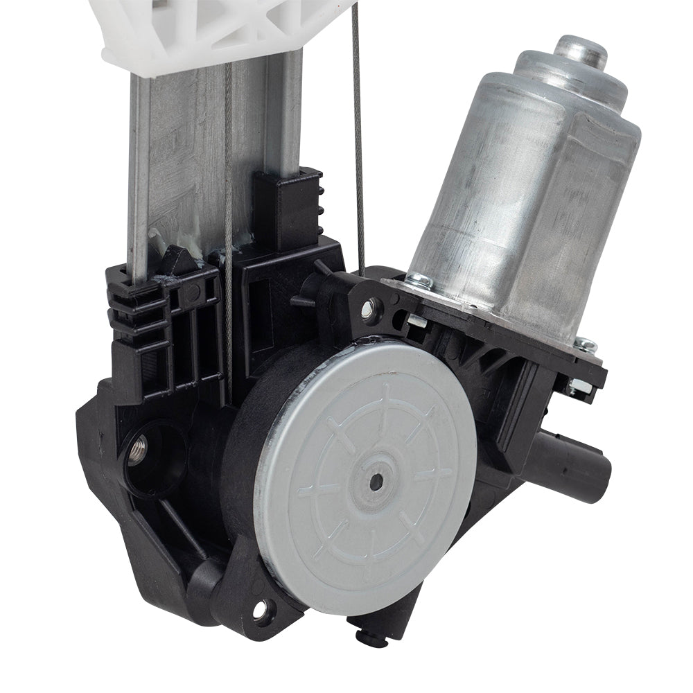 Brock Replacement Pair Front Power Window Regulators wiith Motors Compatible with 13-18 RDX