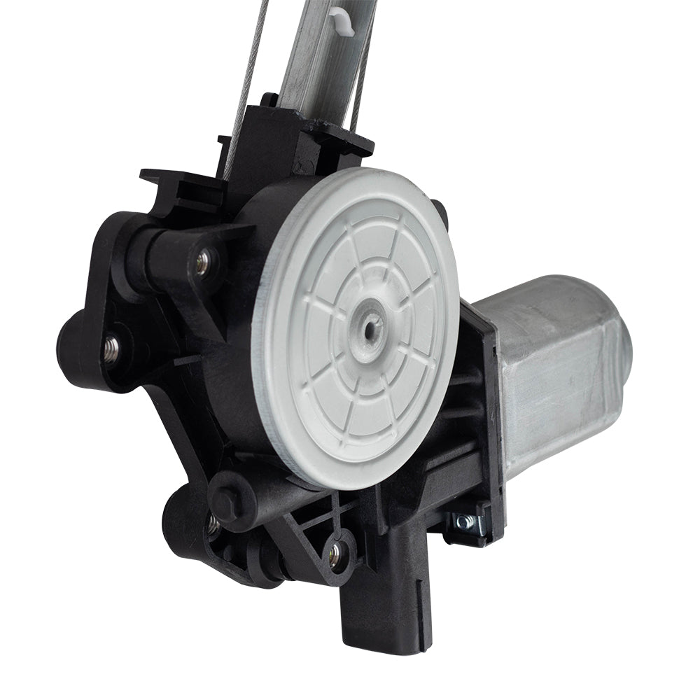 Brock Replacement Passenger Rear Power Window Regulator with Motor Compatible with 13-18 RDX