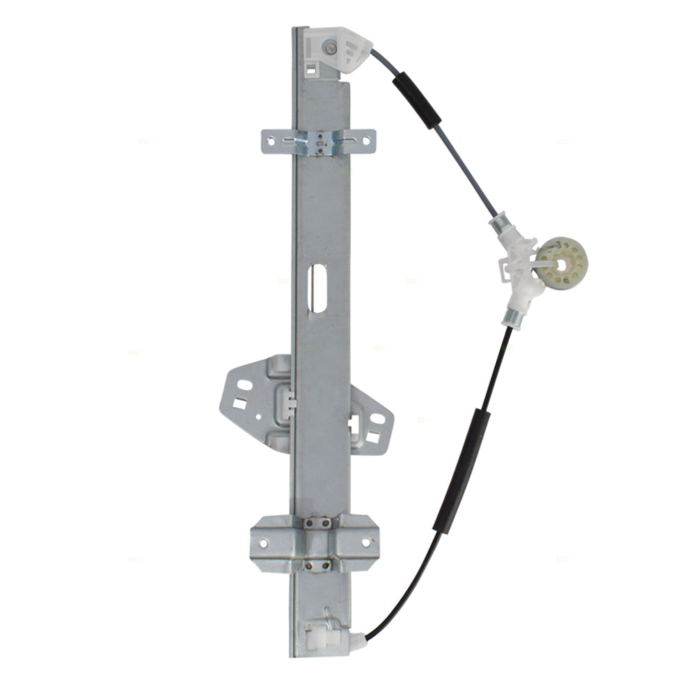 Brock Replacement Drivers Rear Power Window Lift Regulator Compatible with 99-03 TL 72750-S0K-A03
