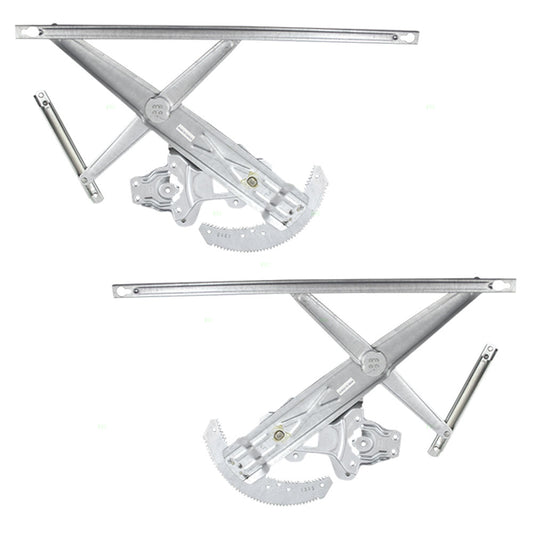 Window Regulator w/o Motor for 1998-2002 Accord Coupe Front 72251S82A01 Set HO1350115