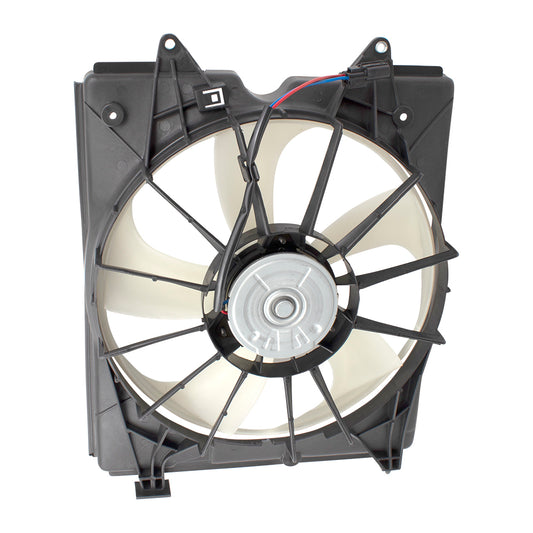 Brock Replacement Drivers Radiator Cooling Fan Motor Assembly Left Compatible with 11-17 Odyssey 19020RV0A01