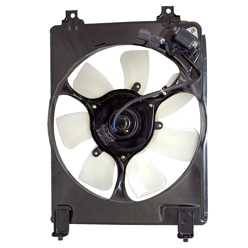 Brock Replacement Passengers A/C Condenser Cooling Fan Assembly Compatible with 06-11 Civic 1.8L 38616-RNA-A01 38611-RNA-A01