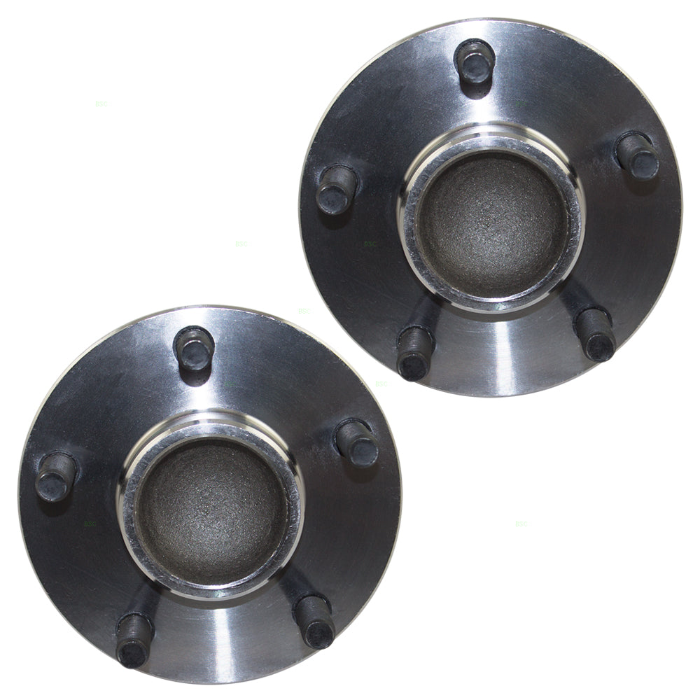 Brock Replacement for Pair Set Rear Wheel Hub Bearing Assembly Compatible with C30 C70 S40 & V50 31340686-0 HA590322