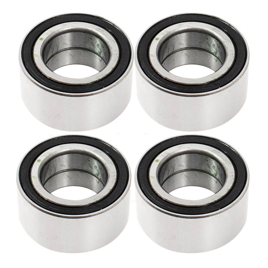 Brock Replacement 4 Piece Set Wheel Bearings Compatible with 1997-2004 Boxster Base 443498625 99905304104