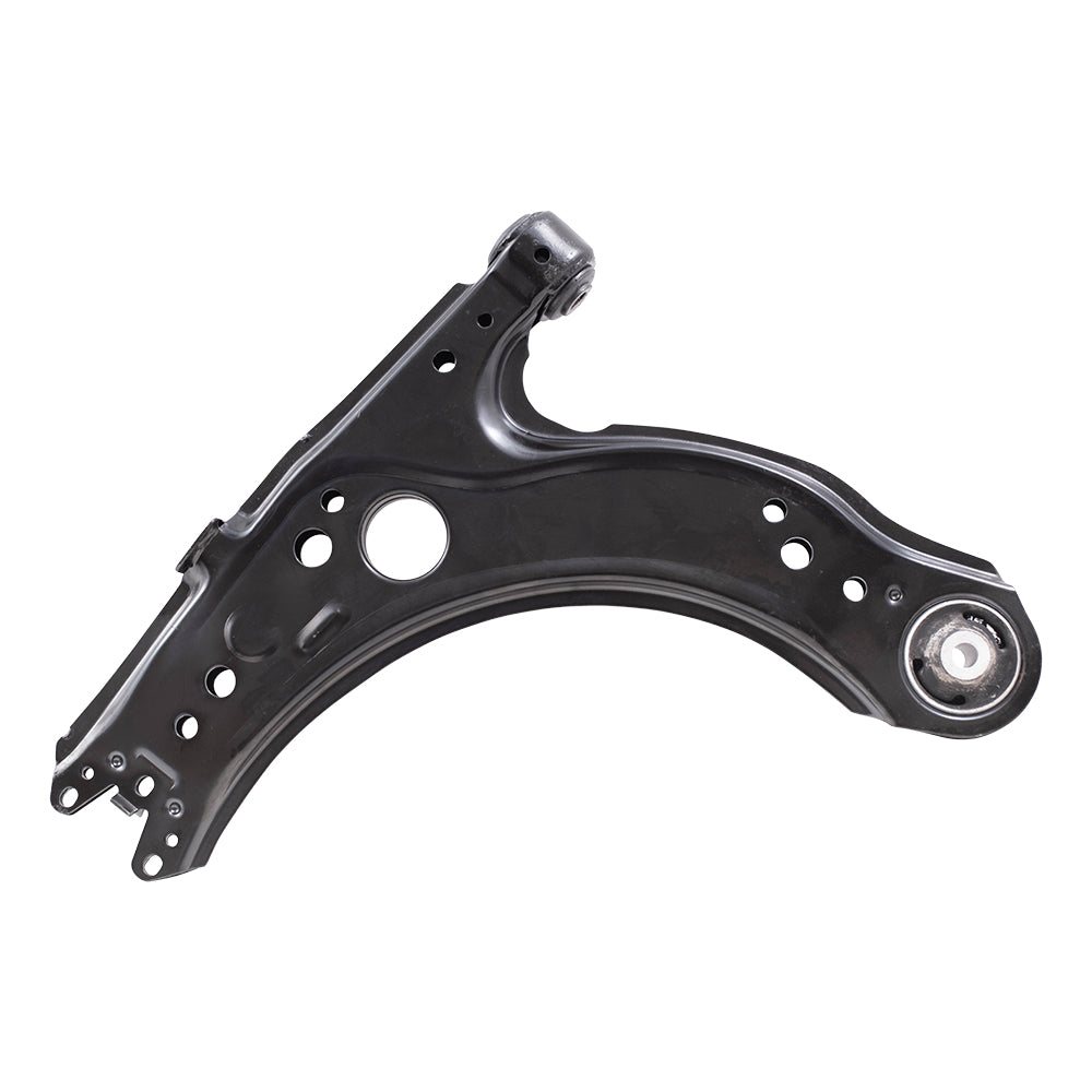 Brock Replacement Front Lower Control Arm with Bushings Compatible with 1998-2010 New Beetle 1999-2005 A4 1999-2010 Golf 1999-2010 GTI 1J0407151