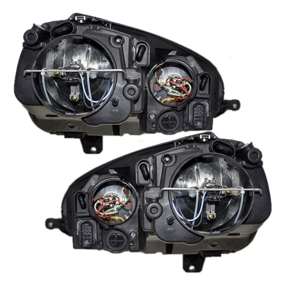 Headlight for 2005-2010 Jetta 05-10 Sedan 09 Wagon 06-09 Rabbit and GTI for 2006-2009 Rabbit for 2006-2009 GTI 1K6941005S Set VW2502127