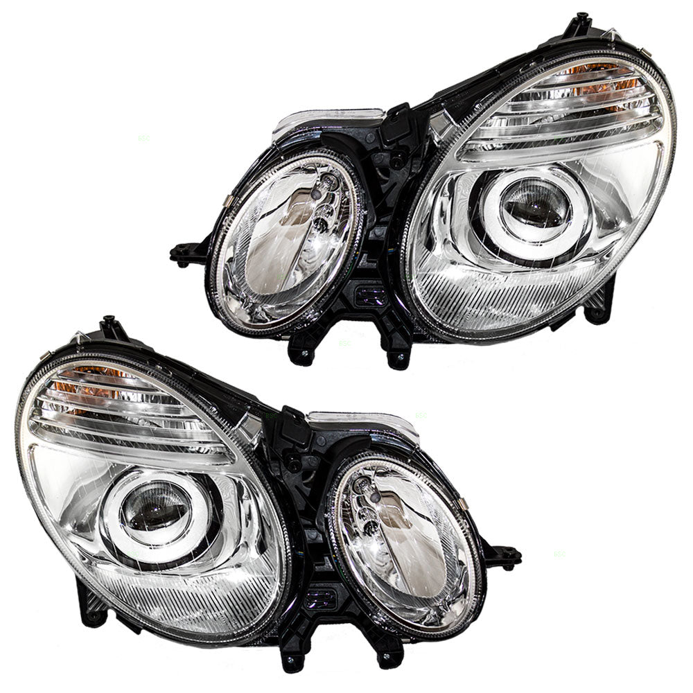 Headlight for 2007-2009 E63 AMG From 6/30/06 for 2007-2009 E550 2118203361 Set MB2500100