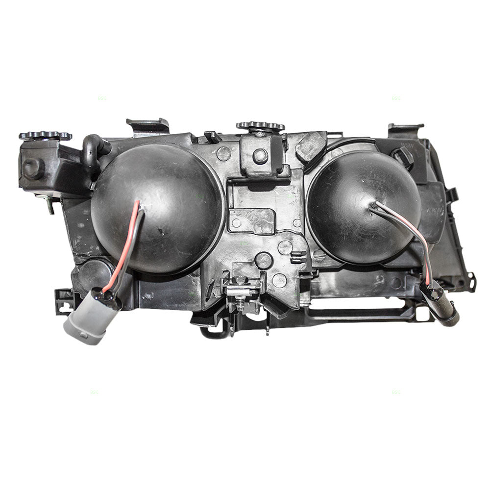 Headlight for 2002-2005 325i Sedan/Wagon w/o Chrome Trim for 2002-2005 325xi 63127165771 Left BM2502122