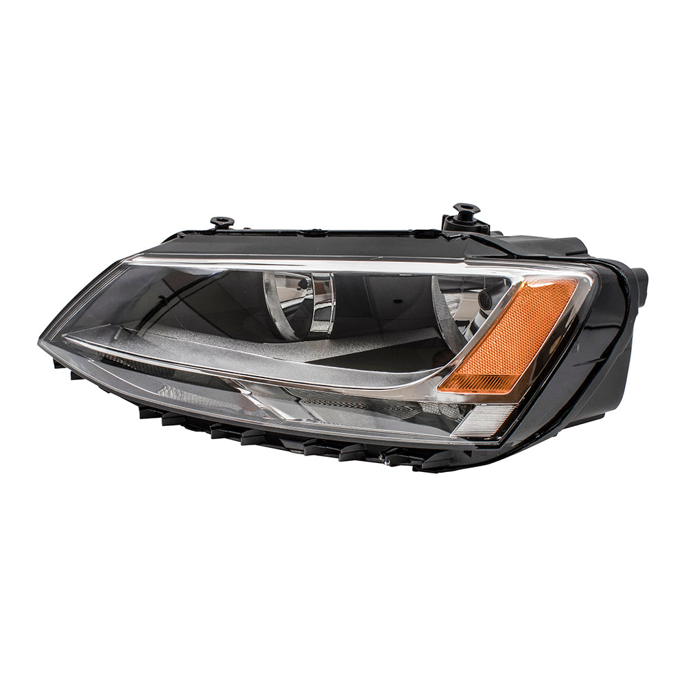 Headlight for 2011-2018 Jetta Sedan/GLI 13-16 Hybrid 5C7941005 Set VW2502146