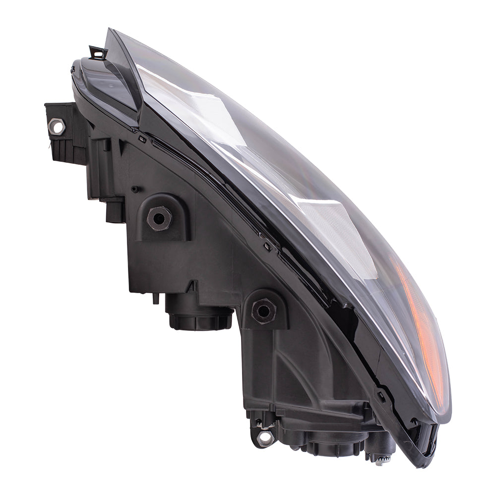 Brock Replacement Passengers Halogen Combination Headlight Headlamp Compatible with 2012 2013 2014 2015 Passat 561-941-006D