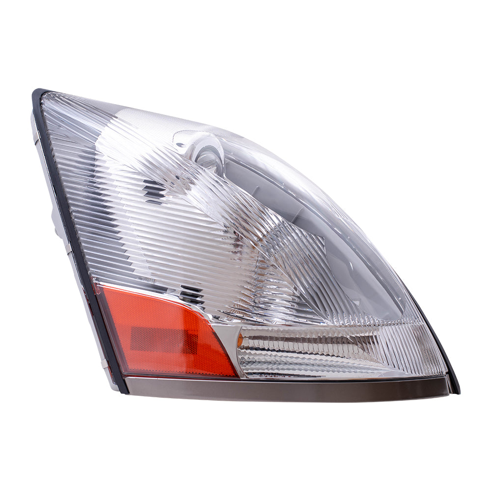 Headlight for 2004-2018 VNL w/ Chrome Bezel 2004-2018 VNM 2004-2004 VN Right