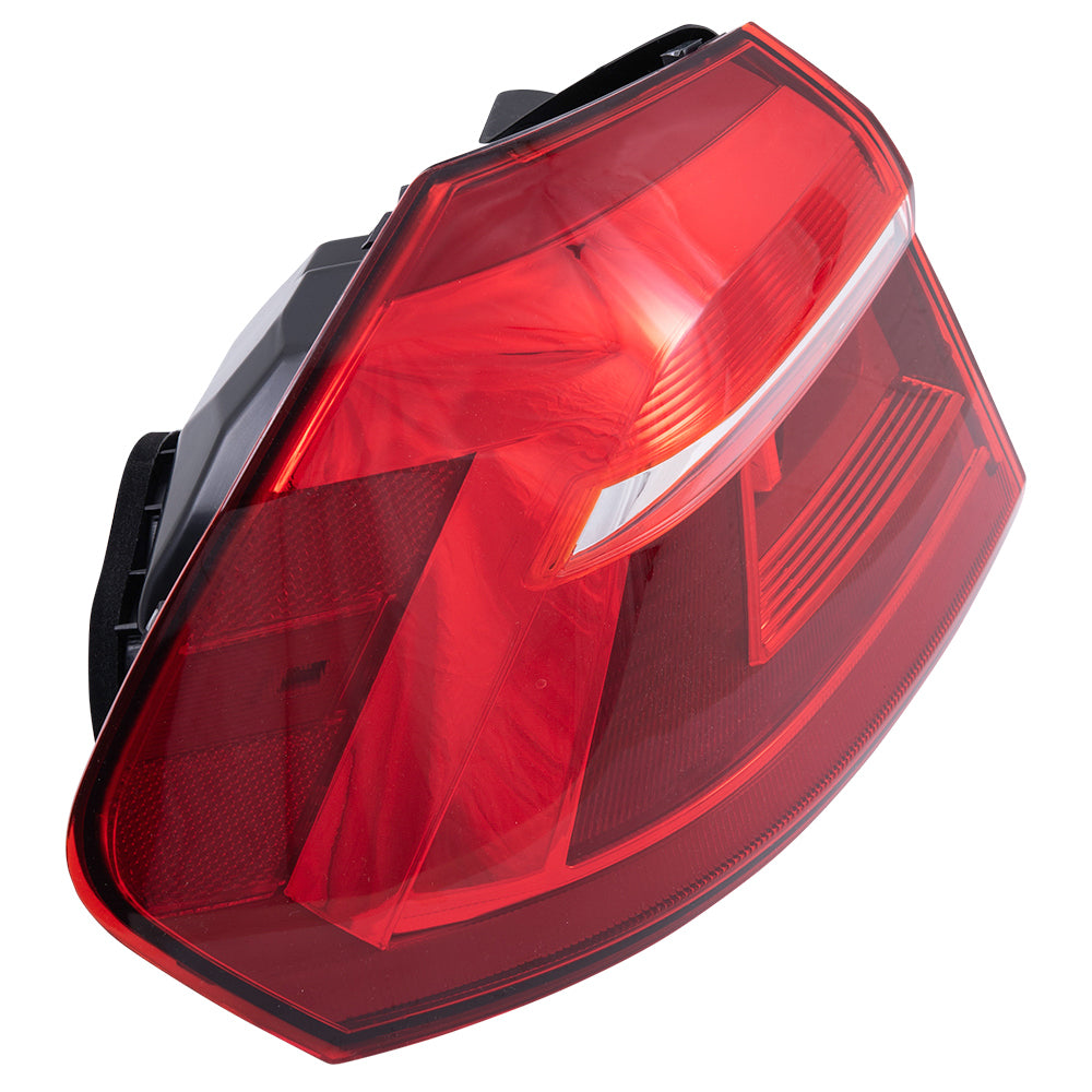 Brock 8222-0023LR Replacement Tail Light Body Mounted Set