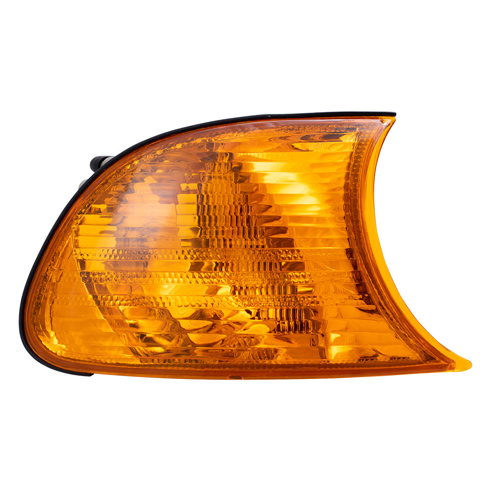 Park/Signal/Side Marker for 1999-1999 323i Coupe/Convertible Amber Lens for 1999-1999 328i 2001-2001 330Ci 2001-2001 325Ci 63126904299 Set BM2520106
