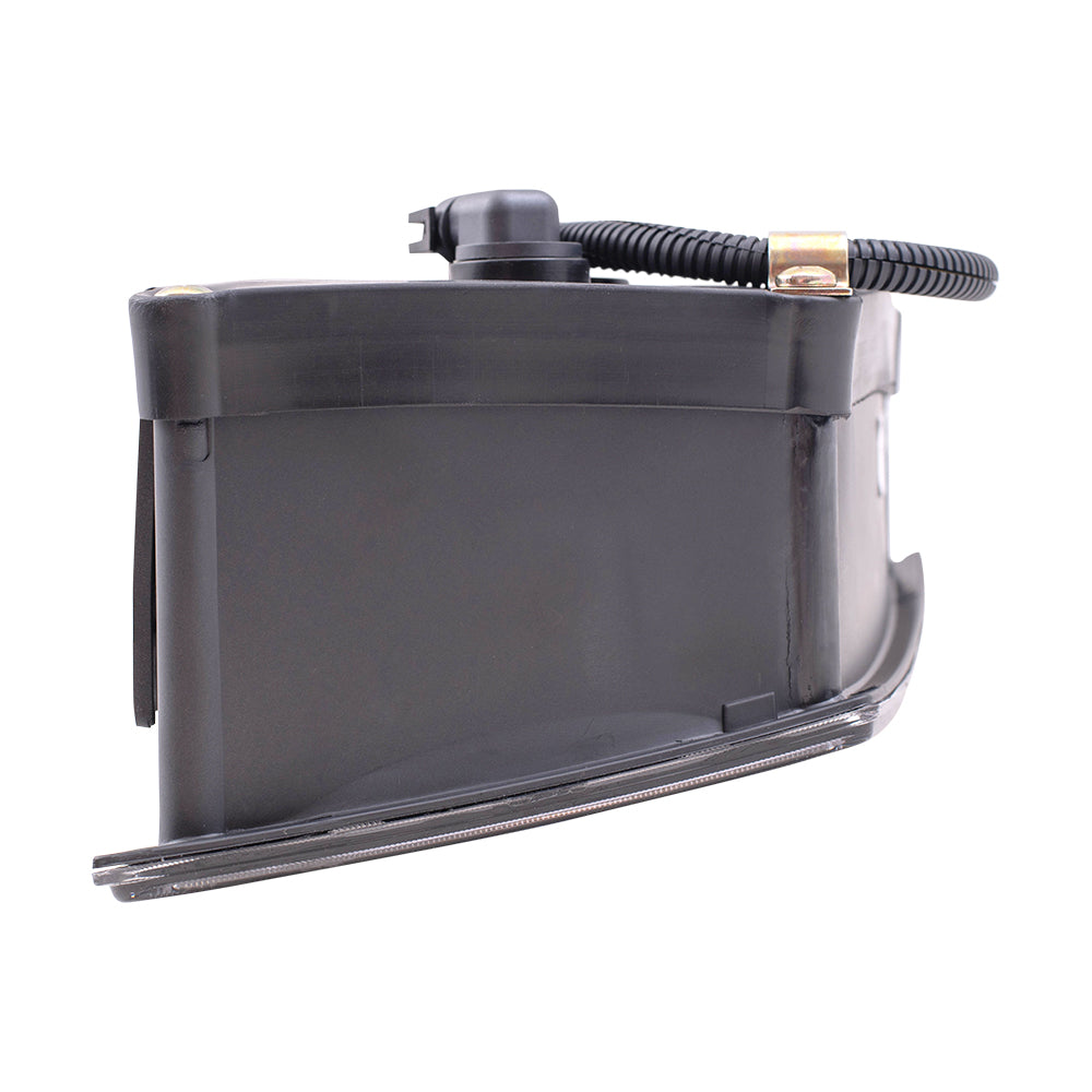 Fog Light for 2004-2017 VNL Black Bezel Single Bulb w/o Daytime Running Lights for 2004 VN 82793460 Set VO2592120