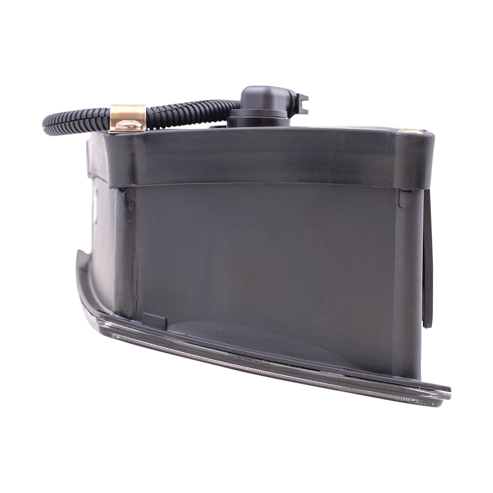 Fog Light for 2004-2017 VNL Black Bezel Single Bulb w/o Daytime Running Lights for 2004 VN 82793460 Left VO2592120