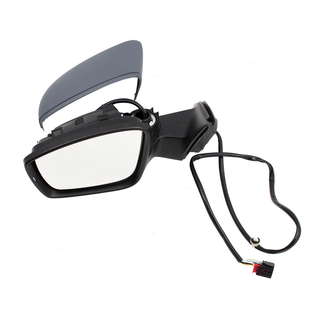 Power Mirror for 2012-2015 Passat From 04/02/12 Turn Signal Indicator Memory Heated 561857507S9B9 Set VW1320145