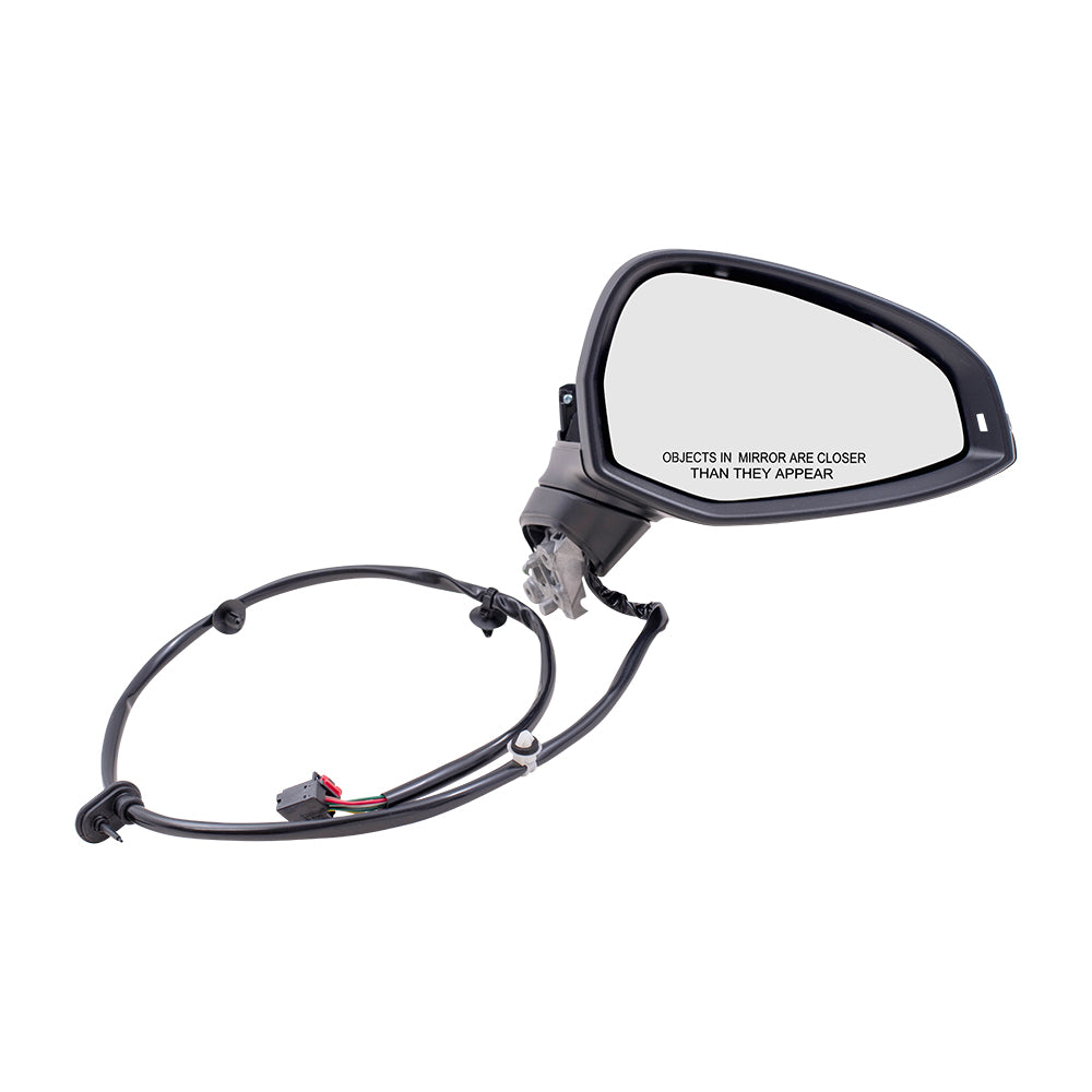 Power Mirror for 2017-2019 A4 Turn Signal Indicator Heated 2017-2019 A4 Quattro 2018-2019 S4 2017-2019 A4 allroad 8W1857409T9B9 Set