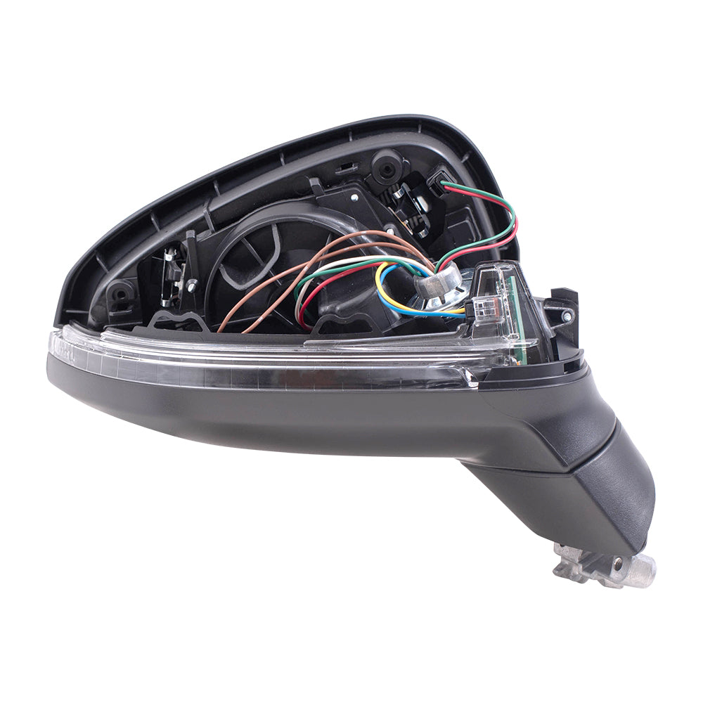 Power Mirror for 2017-2019 A4 Turn Signal Indicator Heated 2017-2019 A4 Quattro 2018-2019 S4 2017-2019 A4 allroad 8W1857409T9B9 Set