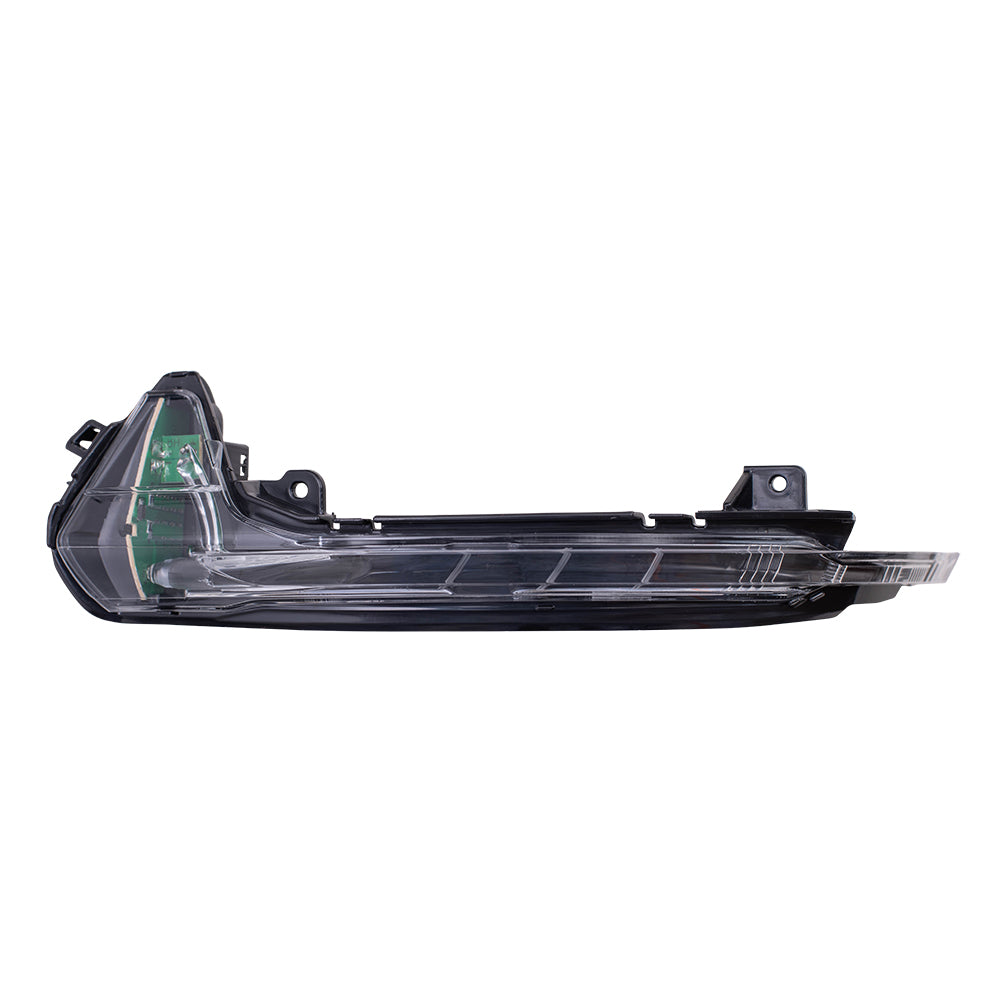 Power Mirror for 2012-2018 A6 Lane Change Assist From 11/7/11 Turn Signal Indicator Heated Power Fold 4G1857409AA01C Left