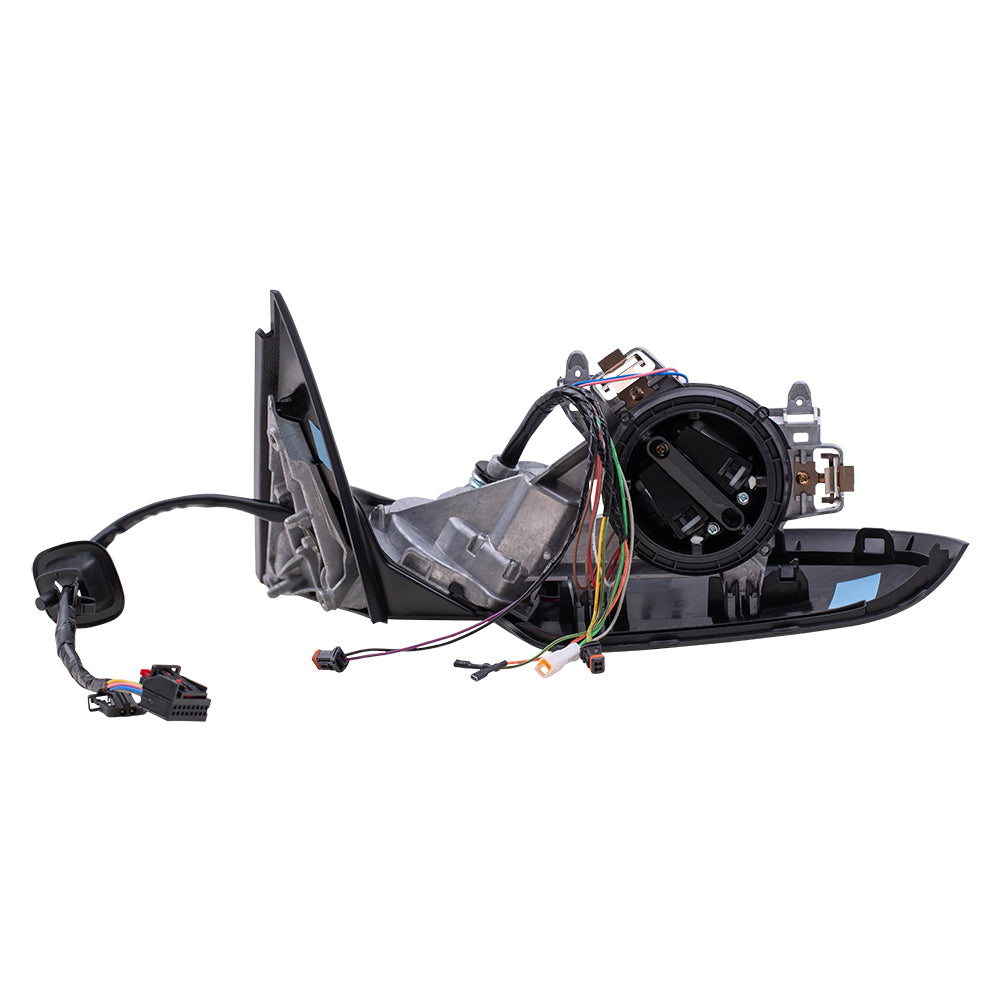 Power Mirror for 2012-2018 A6 Lane Change Assist From 11/7/11 Turn Signal Indicator Heated Power Fold 4G1857410AA01C Right