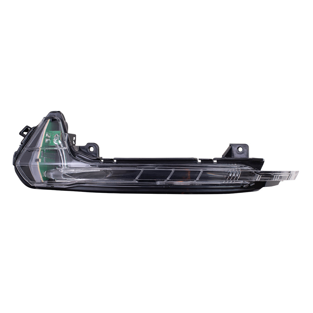 Power Mirror for 2012-2018 A6 Lane Change Assist From 11/7/11 Turn Signal Indicator Memory Heated Power Fold 4G1857409BE01C Left