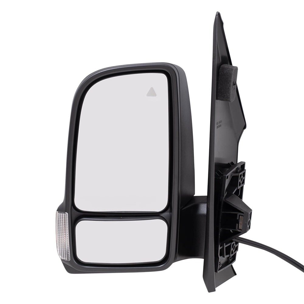 Power Mirror for 2019-2024 Sprinter 2500 Blind Spot Detection Turn Signal Indicator Heated for 2019-2024 Sprinter 3500 9108111100 Left
