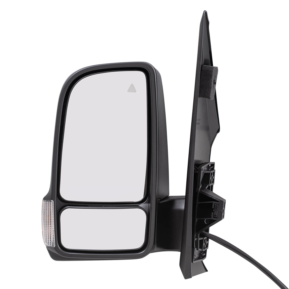 Power Mirror for 2019-2024 Sprinter 2500 Blind Spot Detection Turn Signal Indicator Heated Power Fold for 2019-2024 Sprinter 3500 9108111700 Left