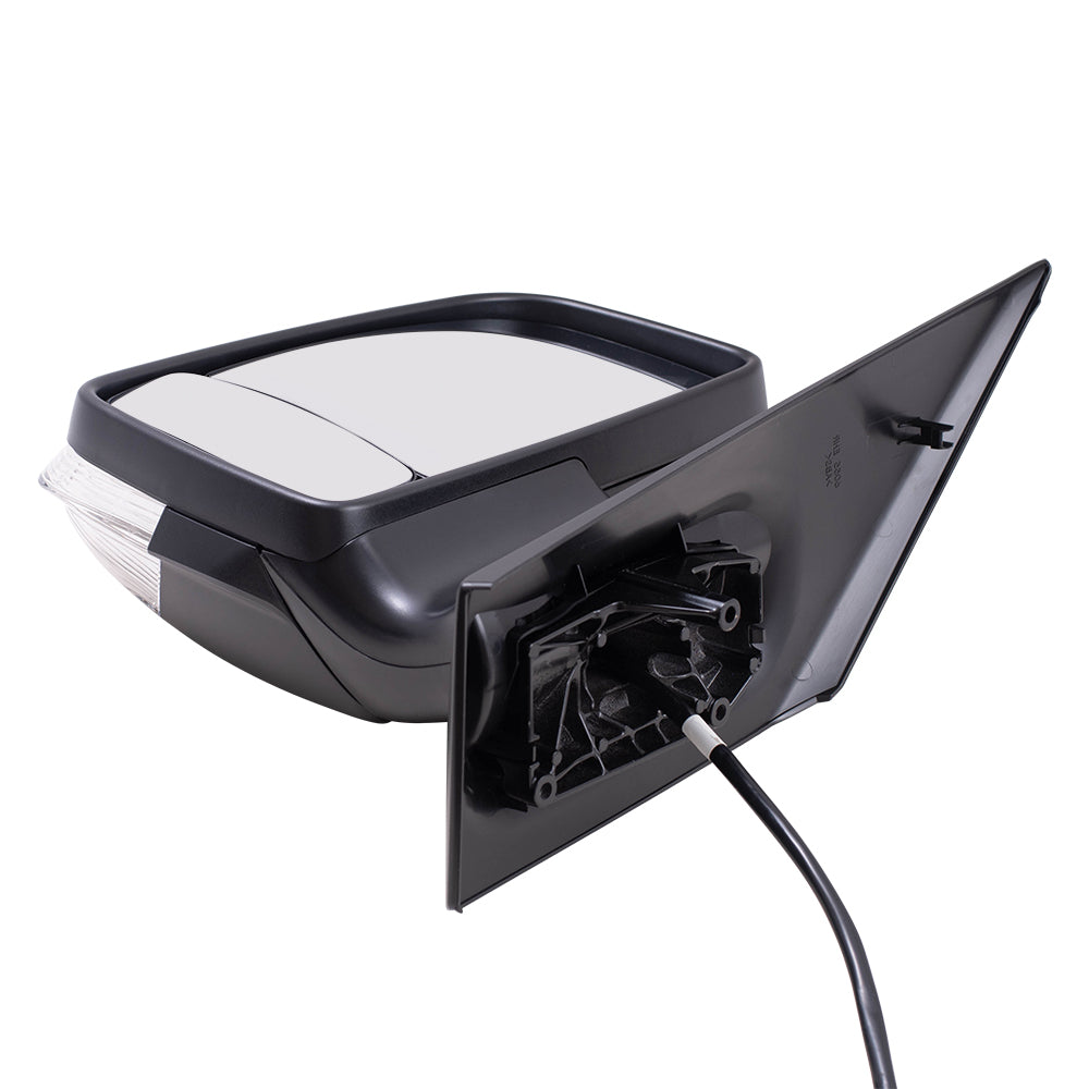 Power Mirror for 2019-2024 Sprinter 3500XD Short Arm Blind Spot Detection Turn Signal Indicator Heated for 2019 Sprinter 4500 9108107902 Left