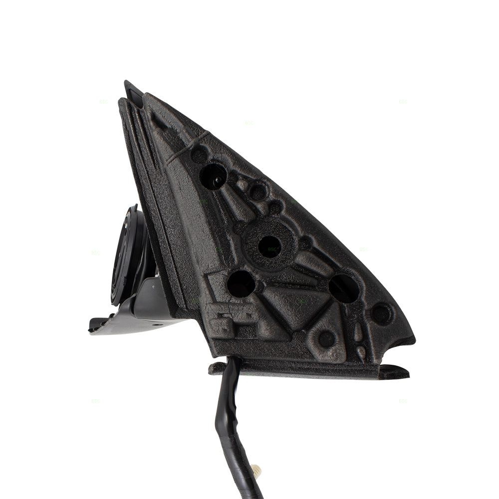 Brock Replacement Drivers Power Folding Side View Mirror Heated Memory Gray Left Compatible with A4 S4 RS4 8E1 858531AC01C